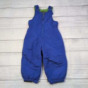 2T Lands End Blue Snowbibs